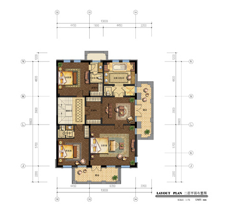 沂河巴黎1號 戶型圖