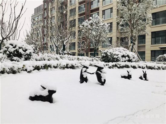 皚皚白雪映紅墻 首府雪景似畫(huà)廊