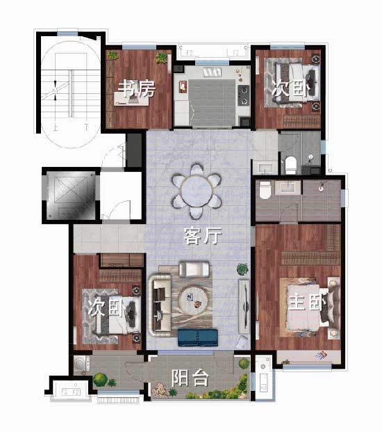 【魯商萬科新都會】揭秘125㎡明星戶型的熱銷密碼——臥室篇