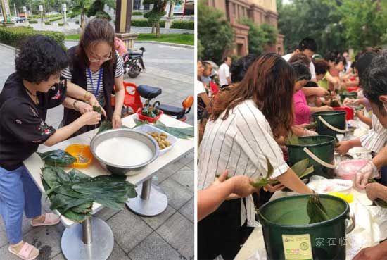 翡翠物業(yè) | 粽葉飄香迎端午，幸福和諧鄰里情