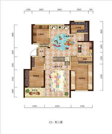 濱河名邸戶型圖