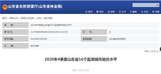 臨沂最新地價水平出爐！3月份房價環(huán)比下降6.5%