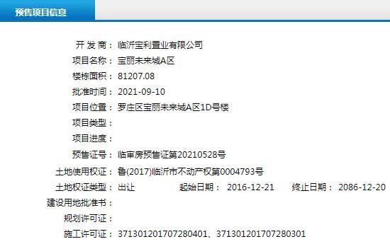 9月上旬臨沂共14項目獲預售證，共批準50棟樓