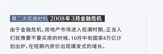 史上第六次絕佳買房時(shí)機(jī)已經(jīng)到來，絕佳機(jī)會(huì)錯(cuò)過再無！